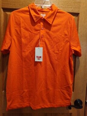 Team 365 Men's Command Snag Protection Sport Orange Polo Shirt, Style TT21